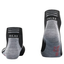 Falke Bike Sock BC6 Pro (ultralight padding) Short socks black/grey - 1 pair