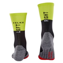 Falke Bike Sock BC Gravel (optimal fit) black/lime green - 1 pair