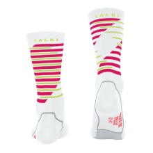 Falke Bike Sock BC Impulse (ultralight mesh knit, quick-drying) white/red - 1 pair