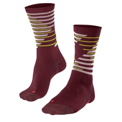 Falke Bike Sock BC Impulse (ultra-light mesh knit, quick-drying) merlot red - 1 pair