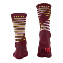 Falke Bike Sock BC Impulse (ultra-light mesh knit, quick-drying) merlot red - 1 pair