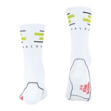 Falke Bike Sock BC Impulse Rapid (ultralight padding, mesh knit) white/lime green - 1 pair