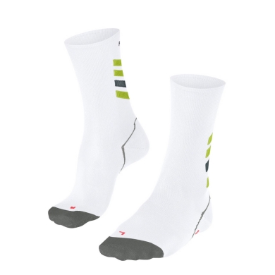 Falke Cycling Sock Bike BC Impulse Velocity (ultralight padding, quick-drying) white/green - 1 pair