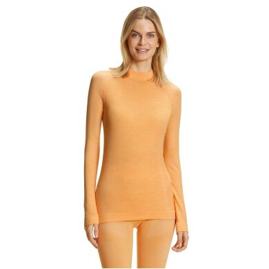 Falke Functional Underwear Long Sleeve Shirt Wool-Tech (Merino Wool, warm and insulating) orange Women