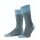 Falke Day Sock Crew Fine Shadow (elegant Business Sock) light blue Men - 1 Pair