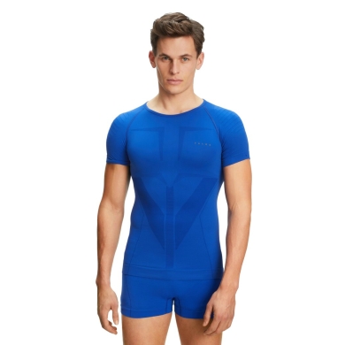 Falke Functional T-shirt Warm (maximum freedom of movement) Short Sleeve blue Men