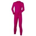 Falke Functional Underwear Set Maximum Warm (Long Sleeve Shirt and Long Pants) Berry Pink Kids