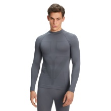 Falke Functional Underwear Long Sleeve Shirt Warm (perfect moisture and temperature regulation) grey Men