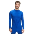 Falke Functional Underwear Long Sleeve Shirt Warm (perfect moisture and temperature regulation) blue Men