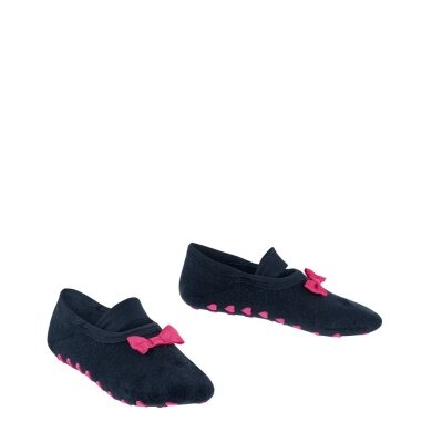 Falke Slippers Ballerina Footlings (Ballerina shape, sustainable cotton) navy blue girls