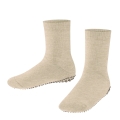 Falke Slippers Catspads (warm Merino wool) sand brown Children