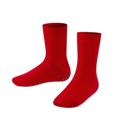 Falke Slippers Catspads (warm Merino wool) red Children