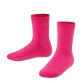 Falke Slippers Catspads (warm Merino wool) fuchsia Children