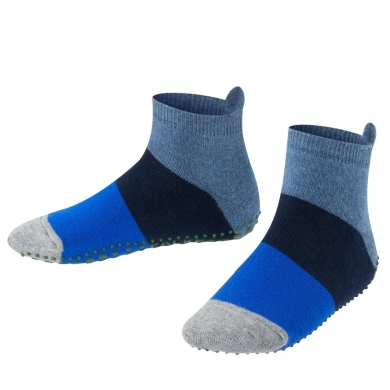 Falke Slippers Colour Block (sustainable cotton) denim blue Kids