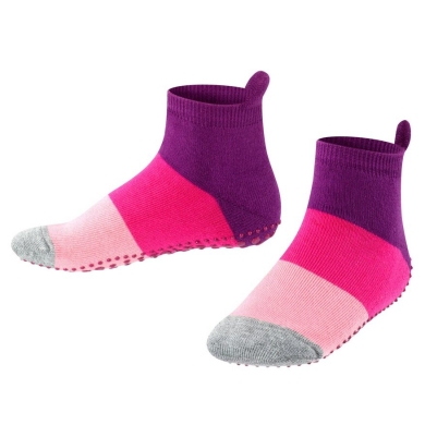 Falke Slippers Colour Block (sustainable cotton) pink/grey Kids