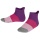 Falke Slippers Colour Block 2024 (sustainable cotton) violet/pink Children