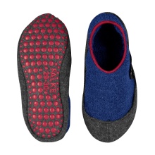 Falke Slippers Cosyshoe (warm Merino wool) cobalt blue Children