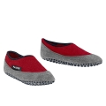 Falke Slippers Cosyshoe (warm Merino wool) red/gray Children