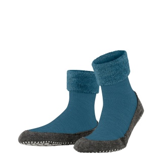 Falke Slippers Cosyshoe (soft merino wool) blue Women/Men