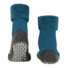 Falke Slippers Cosyshoe (soft merino wool) blue Women/Men