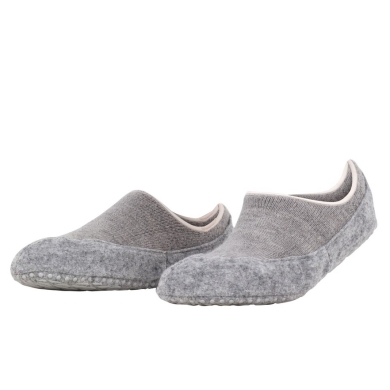 Falke Slippers Cosyshoe (soft Merino wool) light grey Women