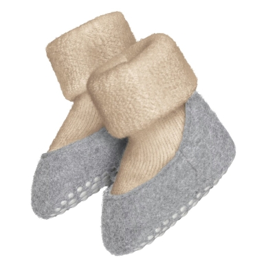 Falke Slippers Cosyshoe (warm Merino wool) sand brown Babies/Toddlers