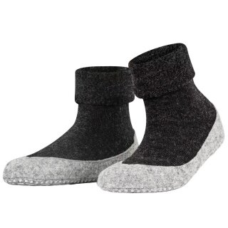 Falke Slippers Cosyshoe (soft Merino wool) anthracite grey Women