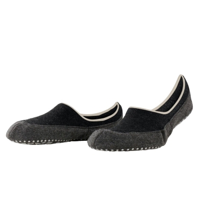 Falke Cosyshoe Slippers (warm Merino wool) anthracite grey Men