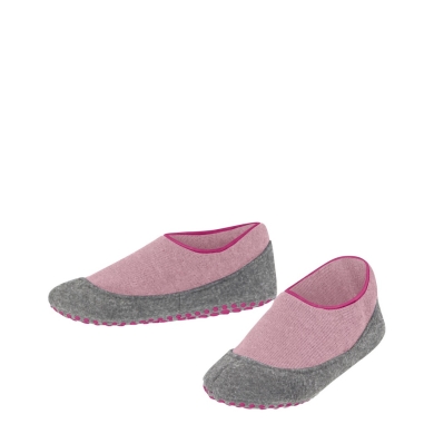 Falke Slippers Cosyshoe (warm Merino wool) pink/gray Children