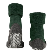 Falke Slippers Cosyshoe (soft Merino wool) dark green Women/Men