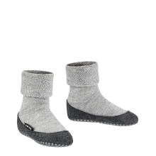 Falke Slippers Cosyshoe Minis (light, warming Merino wool) light grey Kids