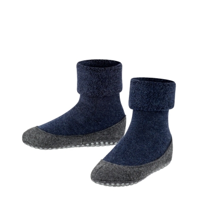 Falke Slippers Cosyshoe Minis (light, warming Merino wool) dark blue Kids