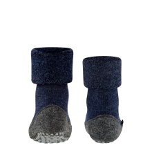 Falke Slippers Cosyshoe Minis (light, warming Merino wool) dark blue Kids