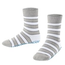 Falke Slippers Simple Stripes (Cotton Blend) Grey Children