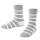 Falke Slippers Simple Stripes (Cotton Blend) Grey Children