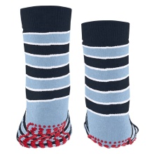 Falke Slippers Simple Stripes (Cotton Blend) Space Blue Children