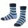 Falke Slippers Simple Stripes (Cotton Blend) Navy Blue Kids