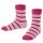 Falke Slippers Simple Stripes (Cotton Blend) fuchsia Children