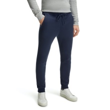 Falke Jogging Pants Classic (Cotton, modern look, comfortable) long space blue Men