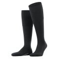 Falke Airport Plus Knee-High Socks (climate-regulating, skin-friendly) black Men - 1 Pair