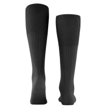 Falke Knee Socks Bristol Pure (climate-regulating Merino wool) black Men - 1 Pair