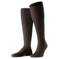 Falke Knee Socks Bristol Pure (climate-regulating Merino wool) dark brown Men - 1 Pair