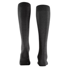 Falke Knee Socks ClimaWool (moisture-regulating, merino wool) anthracite grey Ladies - 1 pair