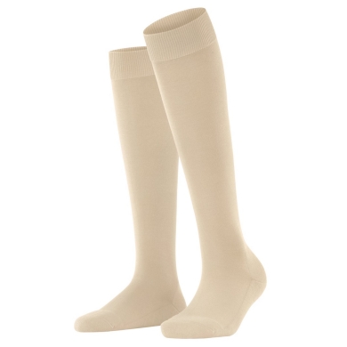 Falke Knee Socks ClimaWool (moisture-regulating, merino wool) beige Ladies - 1 pair