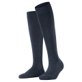 Falke Knee Socks ClimaWool (moisture-regulating, merino wool) navy blue Ladies - 1 pair