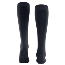 Falke Knee Socks ClimaWool (moisture-regulating, merino wool) dark blue Ladies - 1 pair