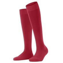 Falke Knee Socks ClimaWool (moisture-regulating, merino wool) red Ladies - 1 pair