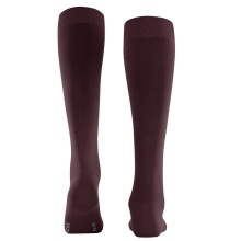 Falke Knee Socks ClimaWool (moisture-regulating, merino wool) burgundy Ladies - 1 pair