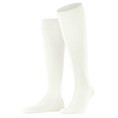 Falke Knee Socks ClimaWool (moisture-regulating, Merino wool) cream Men - 1 Pair