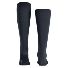 Falke Knee Socks ClimaWool (moisture-regulating, Merino wool) navy blue Men - 1 Pair